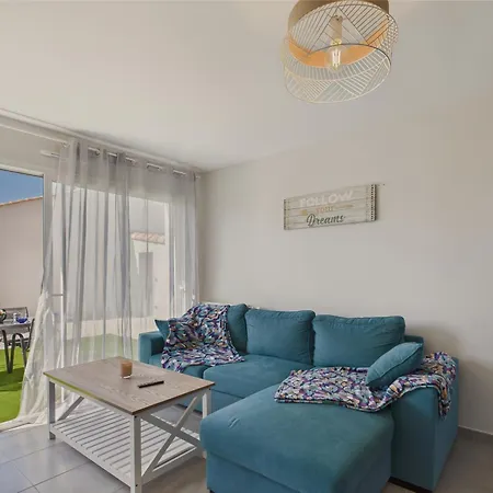 Hébergement de vacances Jolie Maison Pour 6 Avec Jardin Saint-Vincent-sur-Jard