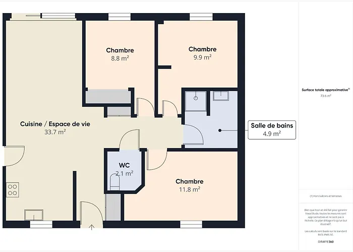 Σπίτι διακοπών Jolie Maison Pour 6 Avec Jardin *