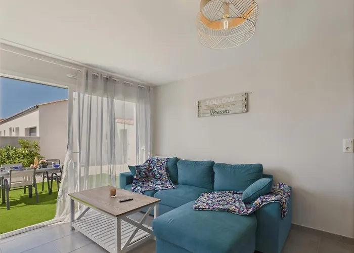 Σπίτι διακοπών Jolie Maison Pour 6 Avec Jardin Saint-Vincent-sur-Jard